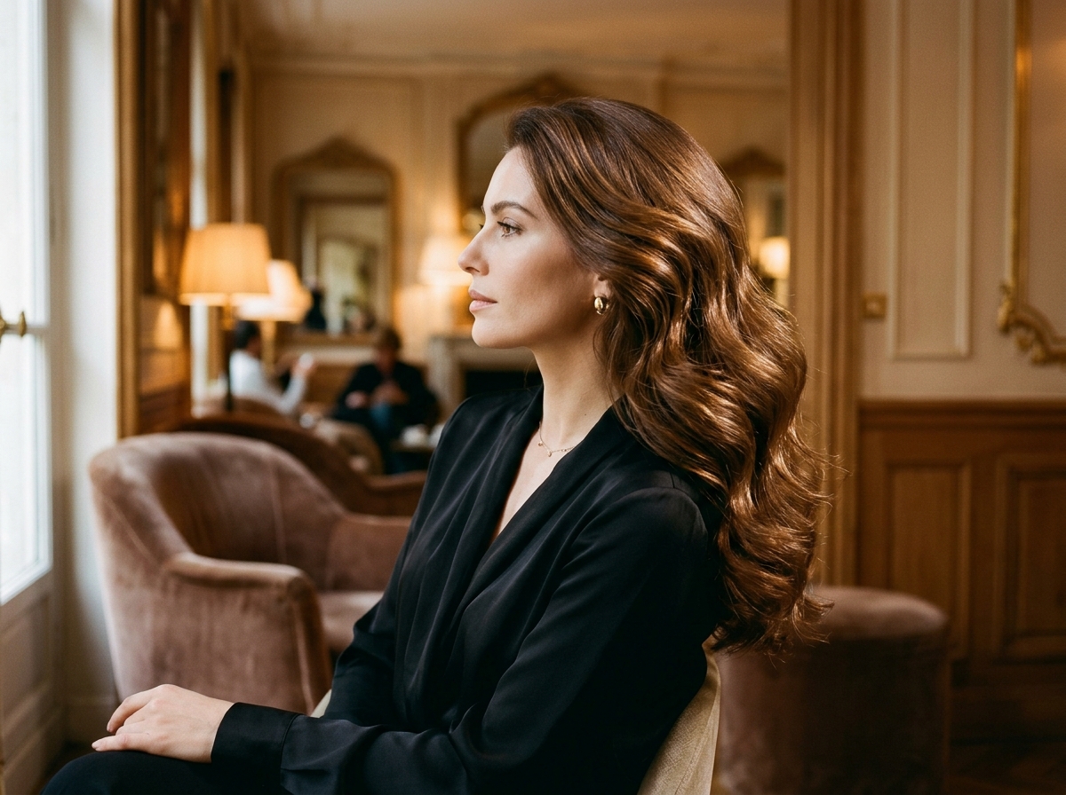 Brushing souple wavy glamour et volume - Coiffeuse Vaucresson